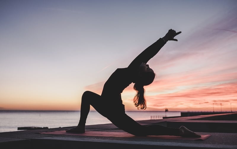 Meditation Silhouette
